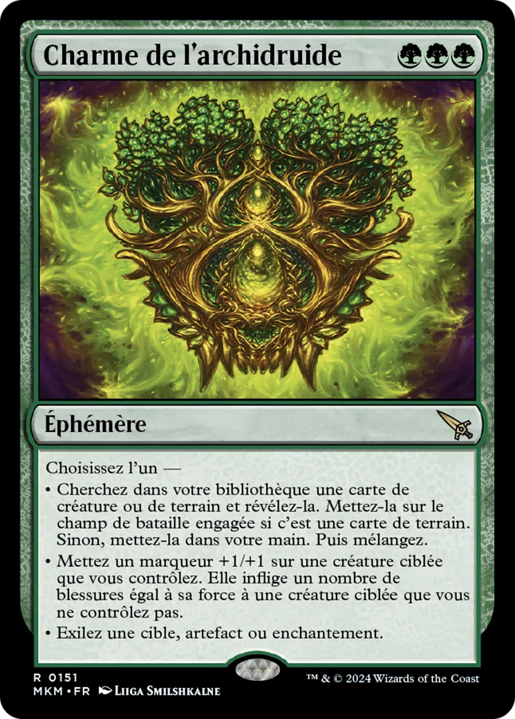 Charme de l'archidruide — Murders at Karlov Manor — Magic: The Gathering