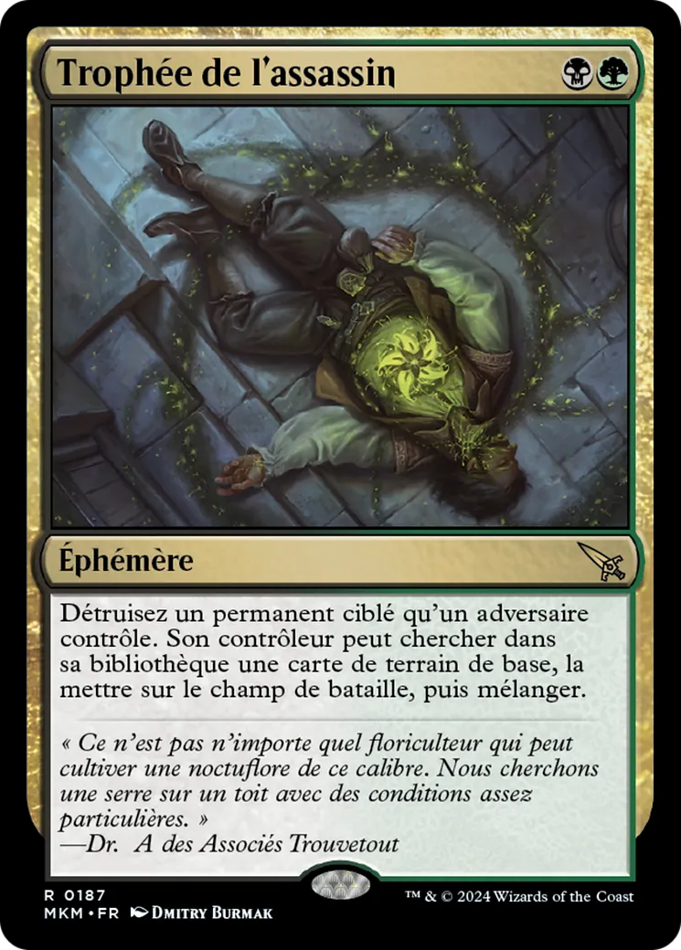 Trophée de l'assassin — Murders at Karlov Manor — Magic: The Gathering