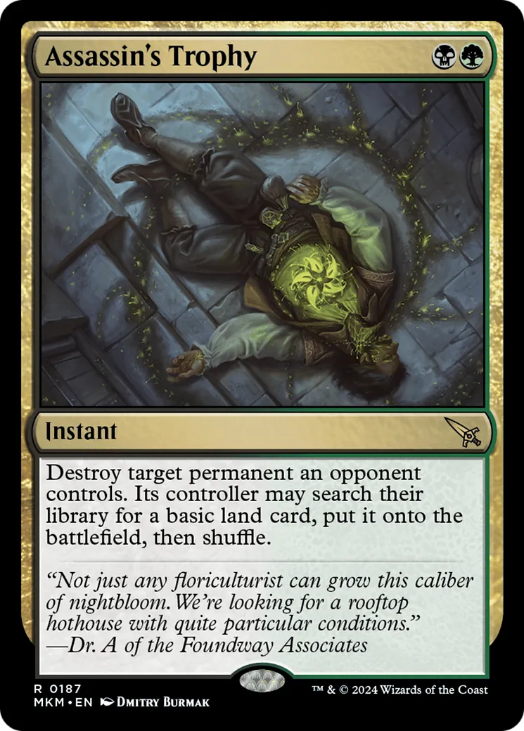 Assassin's Trophy — Murders at Karlov Manor — Magic: The Gathering
