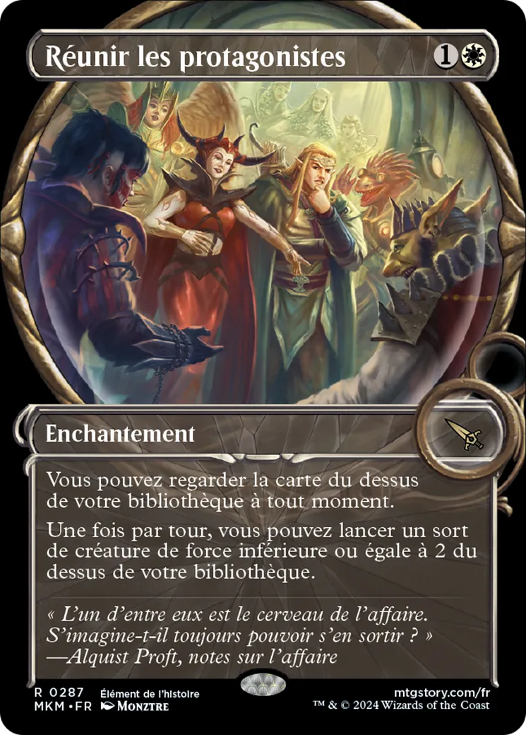 Réunir les protagonistes — Murders at Karlov Manor — Magic: The Gathering