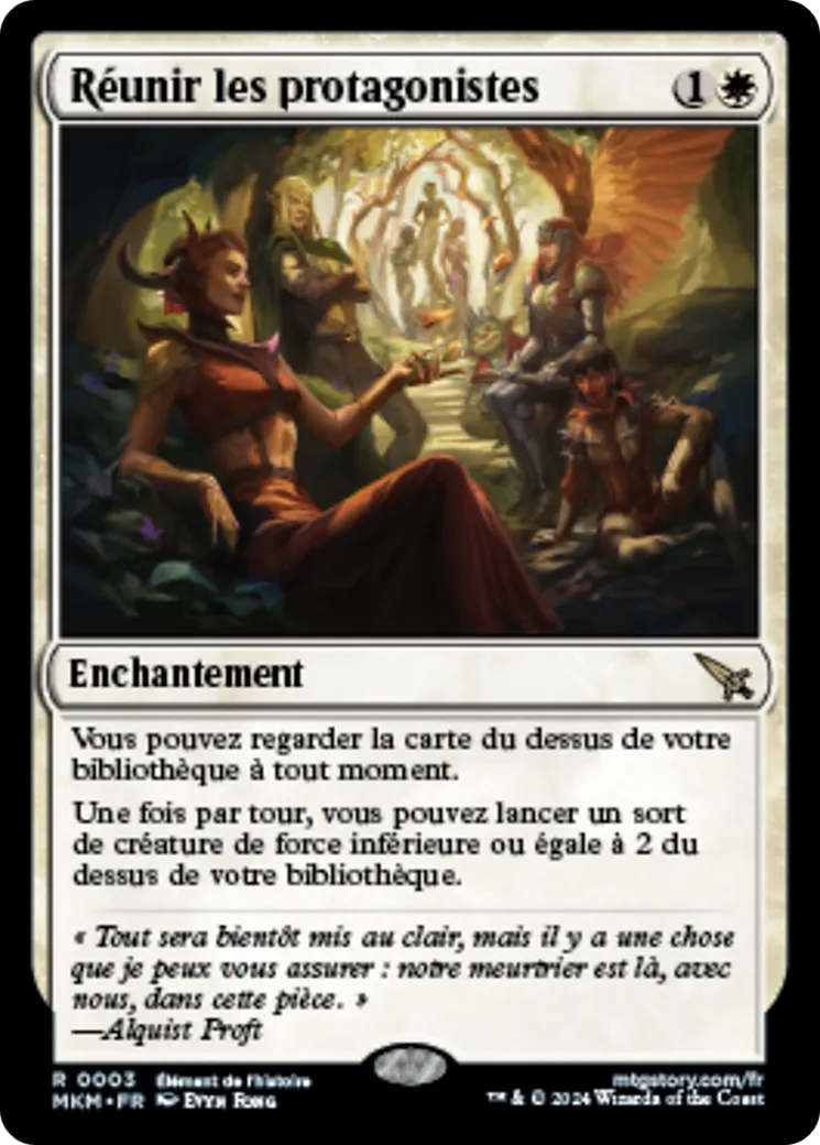 Réunir les protagonistes — Murders at Karlov Manor — Magic: The Gathering