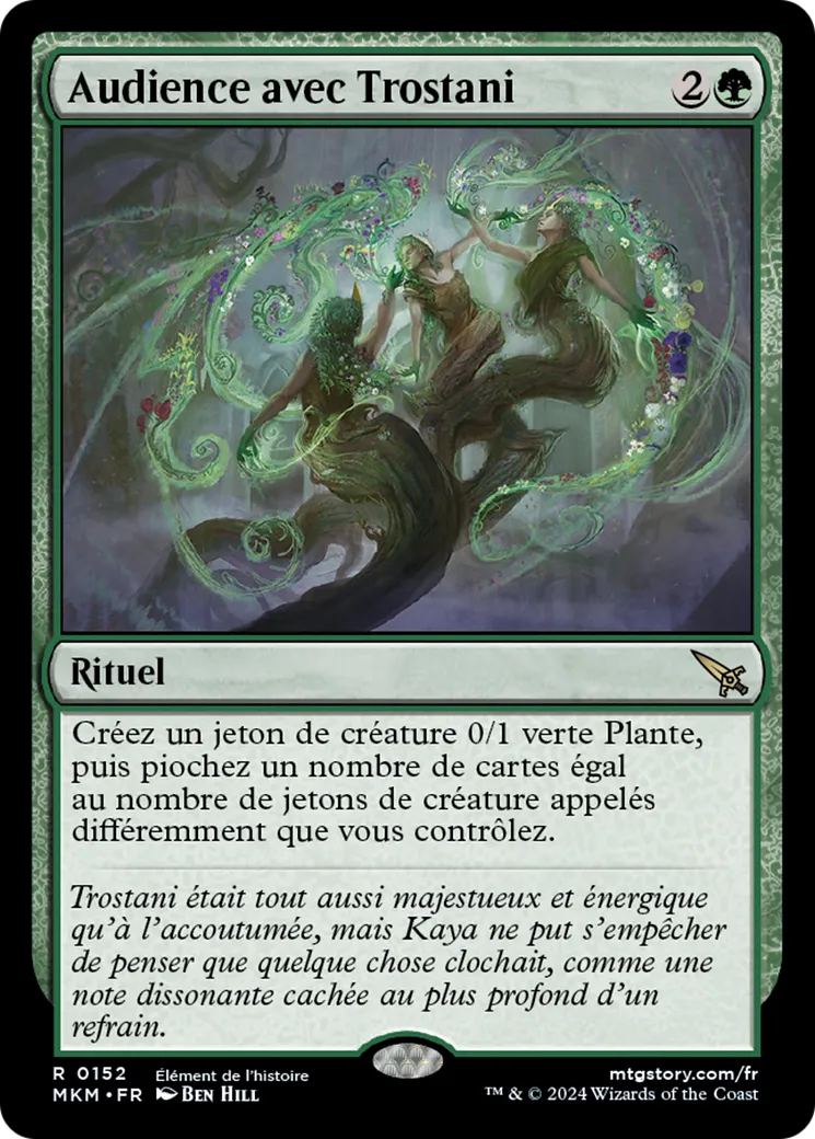 Audience avec Trostani from Murders at Karlov Manor - Magic: The Gathering