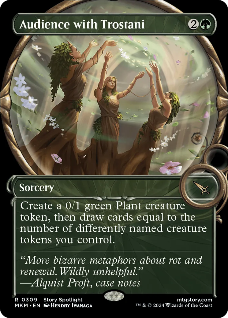 Audience with Trostani — Murders at Karlov Manor — Magic: The Gathering