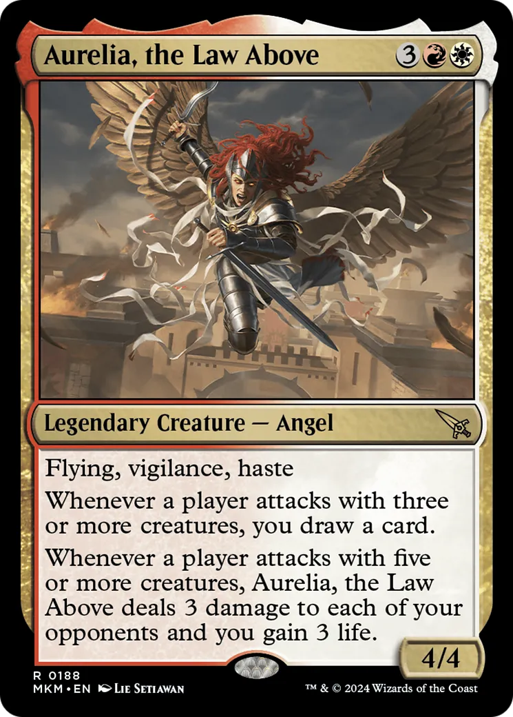 Aurelia, the Law Above — Murders at Karlov Manor — Magic: The Gathering