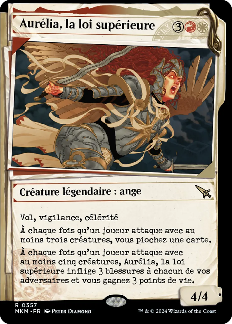 Aurélia, la loi supérieure — Murders at Karlov Manor — Magic: The Gathering