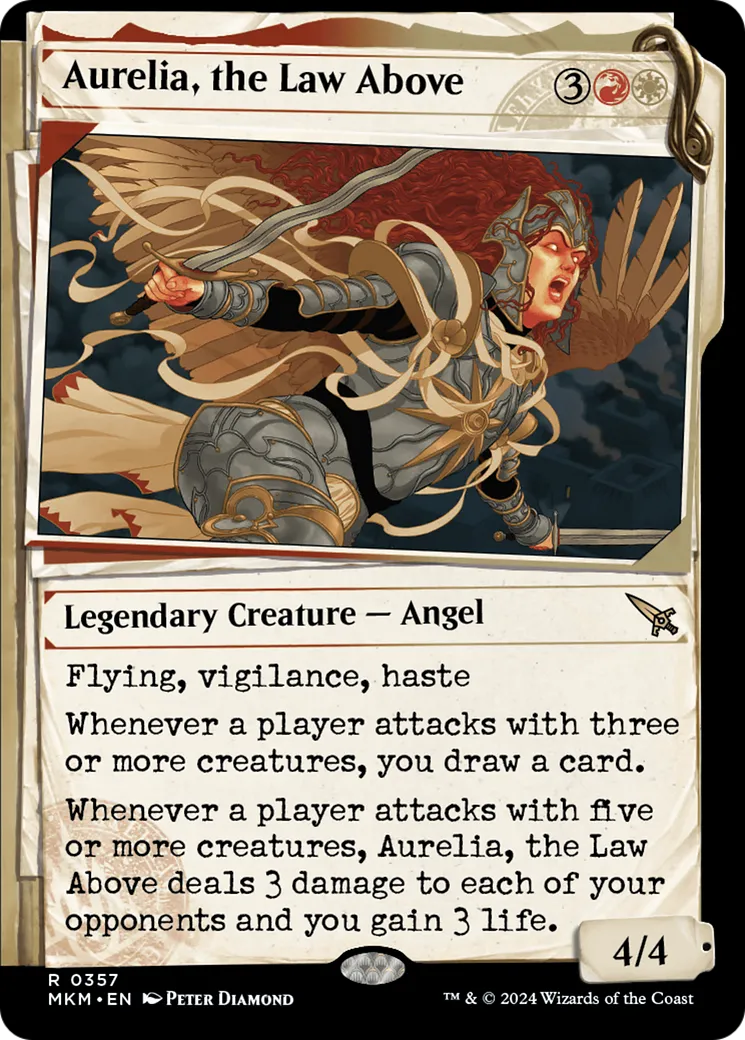 Aurelia, the Law Above — Murders at Karlov Manor — Magic: The Gathering