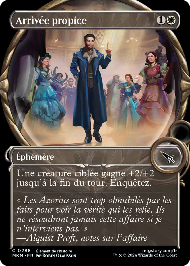 Arrivée propice — Murders at Karlov Manor — Magic: The Gathering