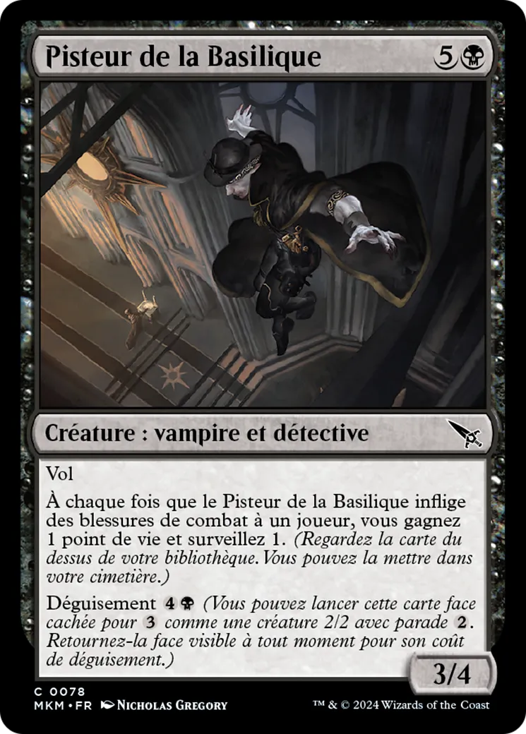 Pisteur de la Basilique — Murders at Karlov Manor — Magic: The Gathering
