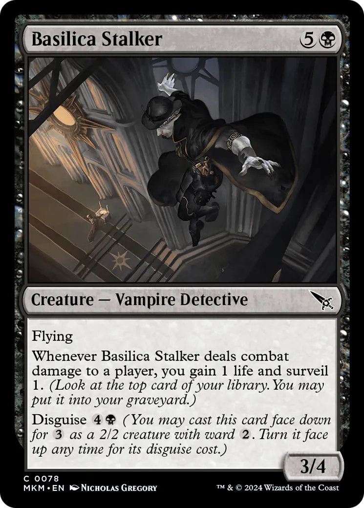 Basilica Stalker — Murders at Karlov Manor — Magic: The Gathering