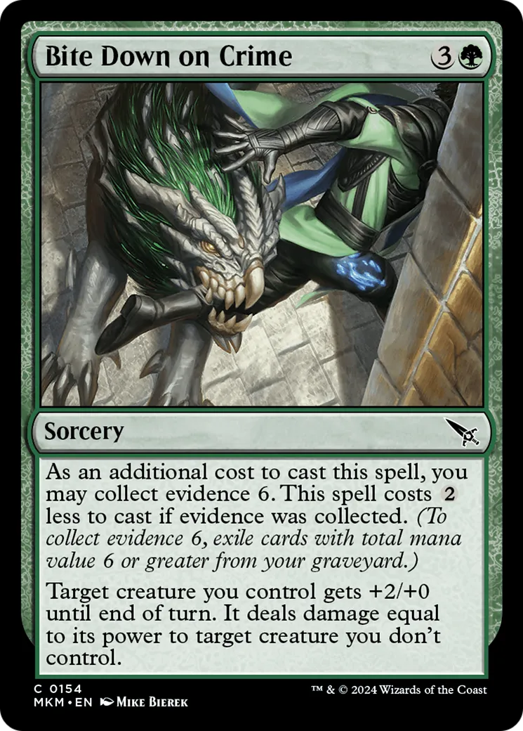 Bite Down on Crime — Murders at Karlov Manor — Magic: The Gathering