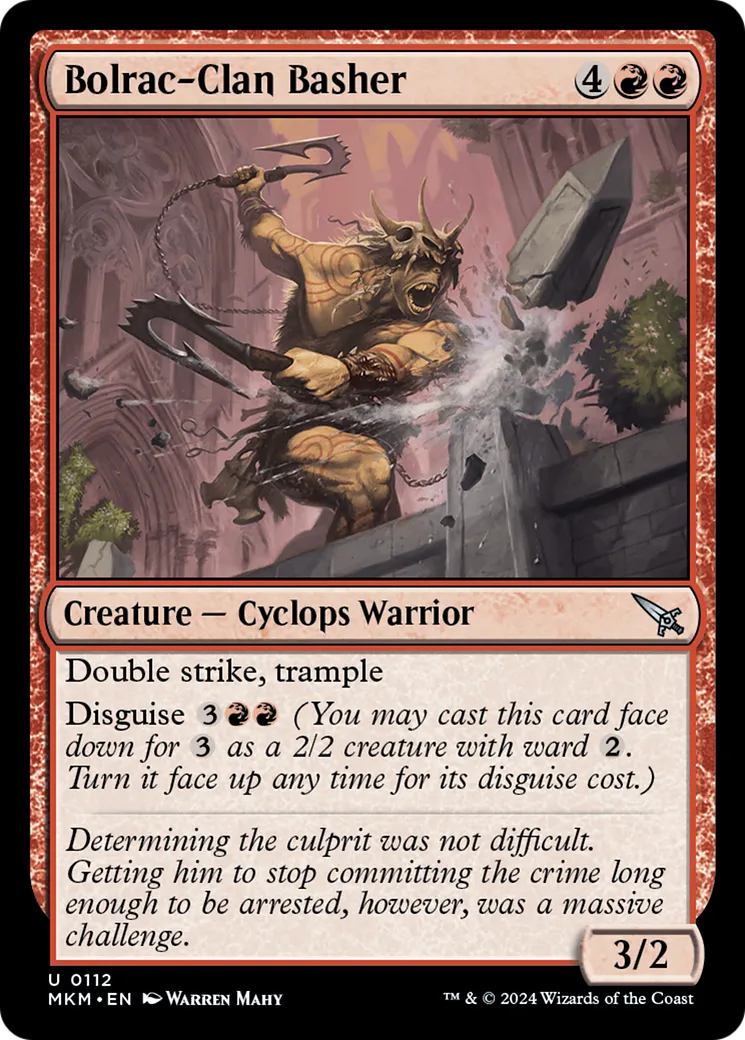 Bolrac-Clan Basher — Murders at Karlov Manor — Magic: The Gathering
