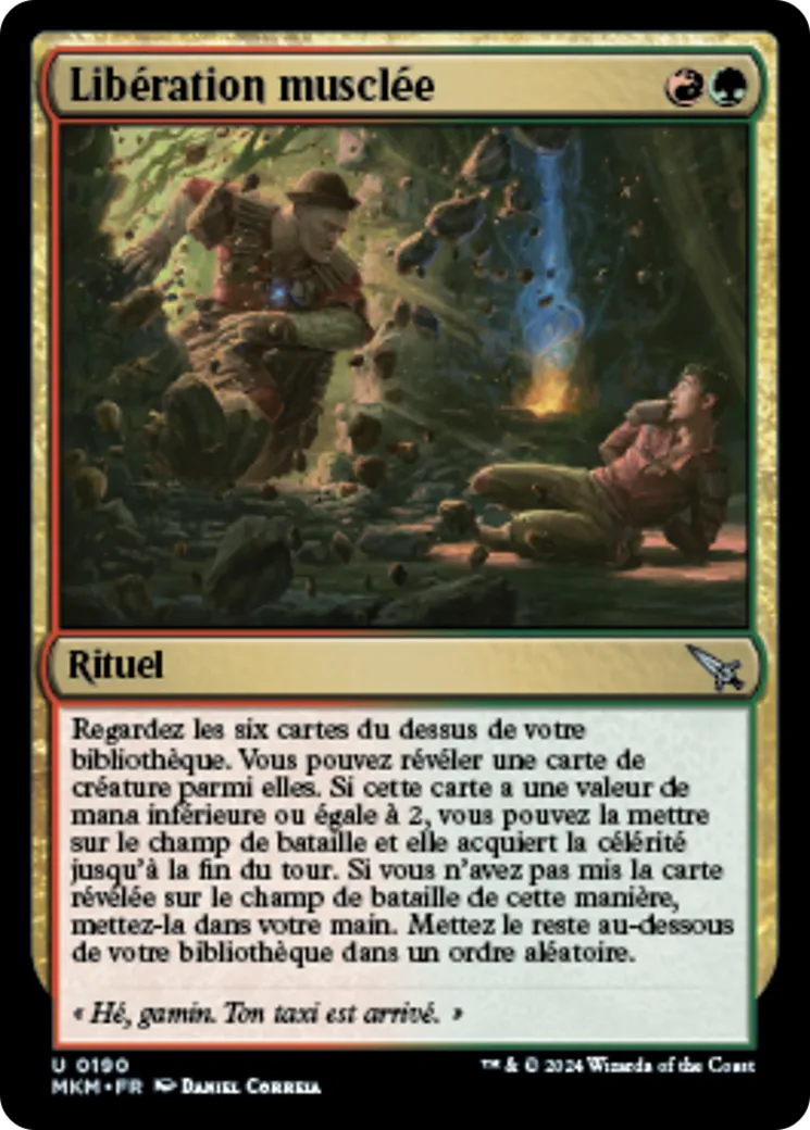 Libération musclée — Murders at Karlov Manor — Magic: The Gathering