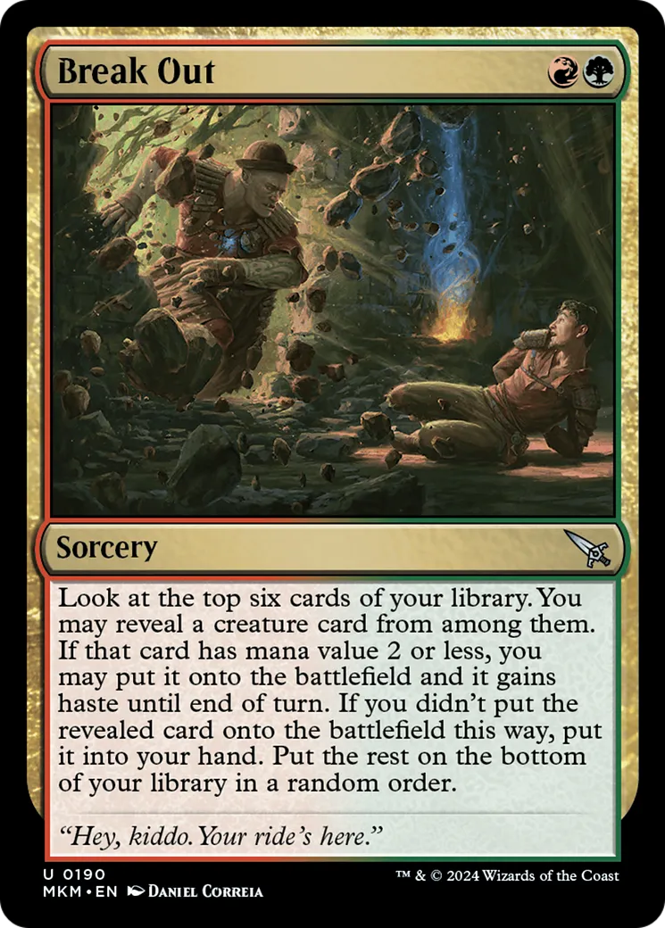 Break Out — Murders at Karlov Manor — Magic: The Gathering