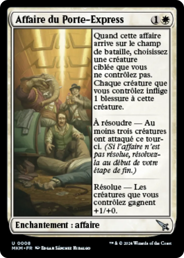 Affaire du Porte-Express — Murders at Karlov Manor — Magic: The Gathering