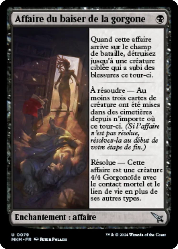 Affaire du baiser de la gorgone — Murders at Karlov Manor — Magic: The Gathering