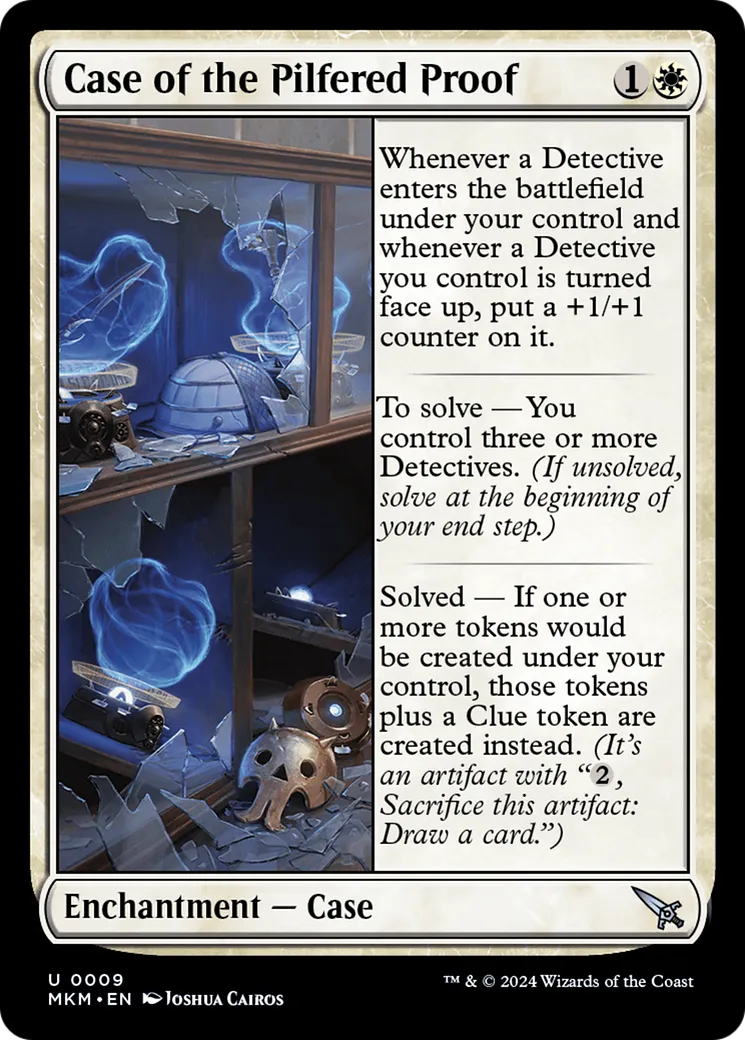 Affaire de la preuve chipée — Murders at Karlov Manor — Magic: The Gathering