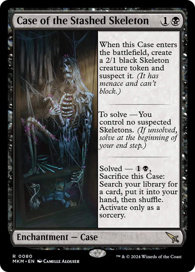 Affaire du squelette caché — Murders at Karlov Manor — Magic: The Gathering