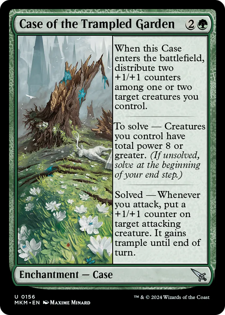 Case of the Trampled Garden — Murders at Karlov Manor — Magic: The Gathering