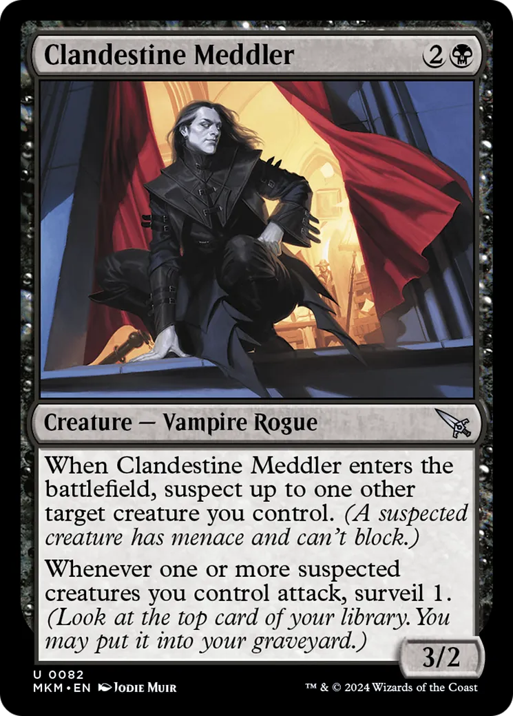 Factotum clandestin — Murders at Karlov Manor — Magic: The Gathering