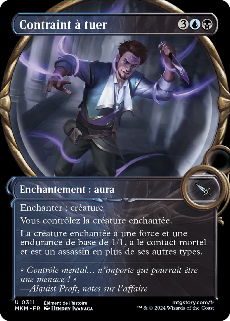 Contraint à tuer — Murders at Karlov Manor — Magic: The Gathering