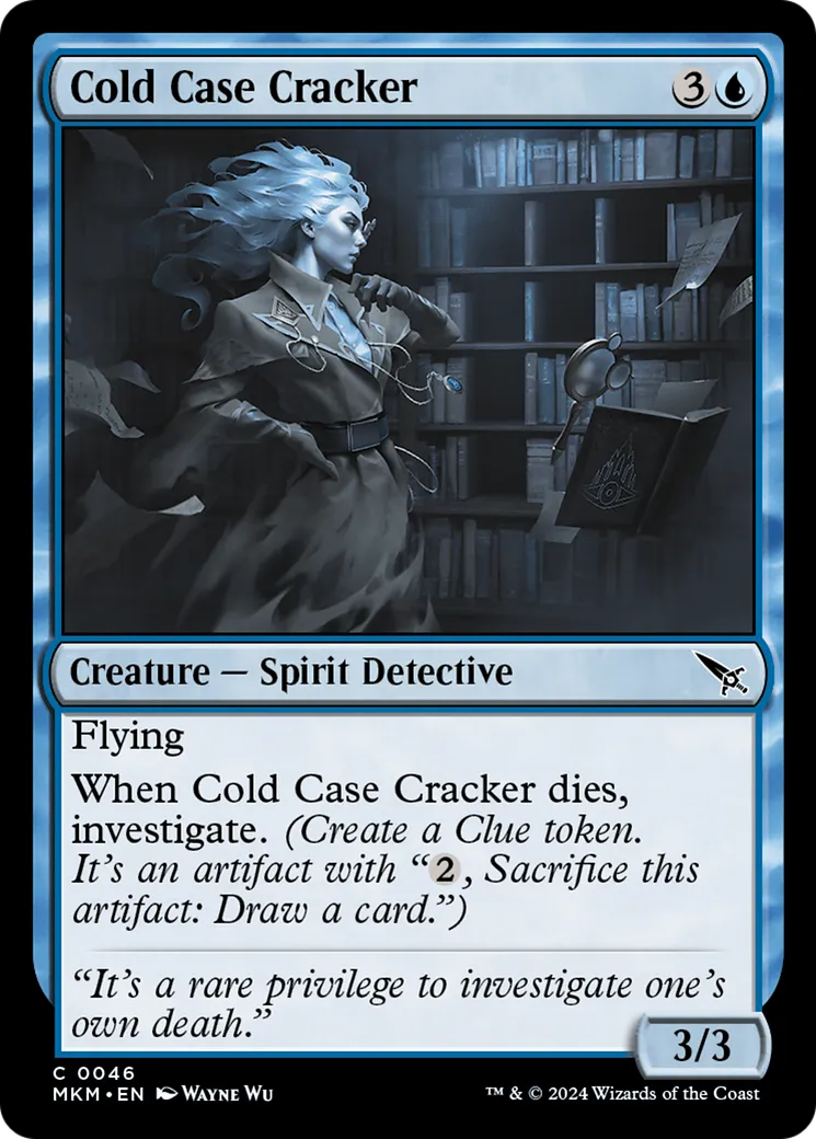 Élucideuse d'affaires non élucidées — Murders at Karlov Manor — Magic: The Gathering