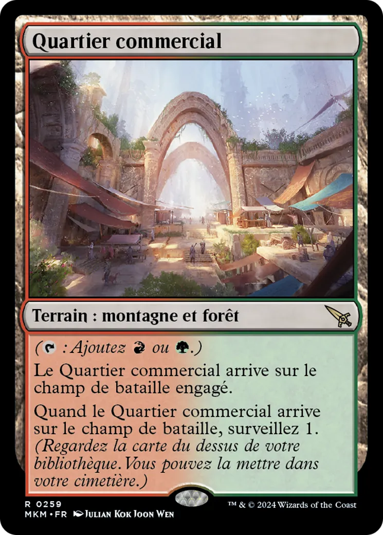 Quartier commercial — Murders at Karlov Manor — Magic: The Gathering