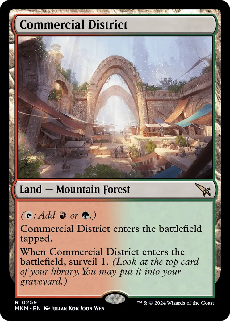 Commercial District — Murders at Karlov Manor — Magic: The Gathering