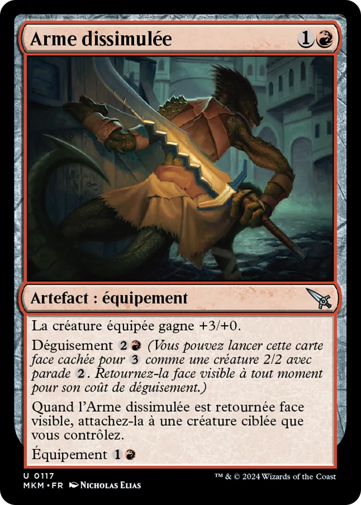 Arme dissimulée — Murders at Karlov Manor — Magic: The Gathering
