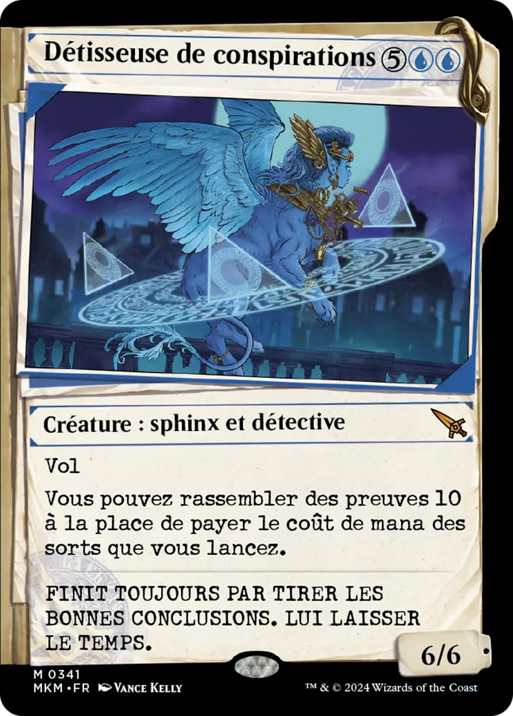 Détisseuse de conspirations — Murders at Karlov Manor — Magic: The Gathering