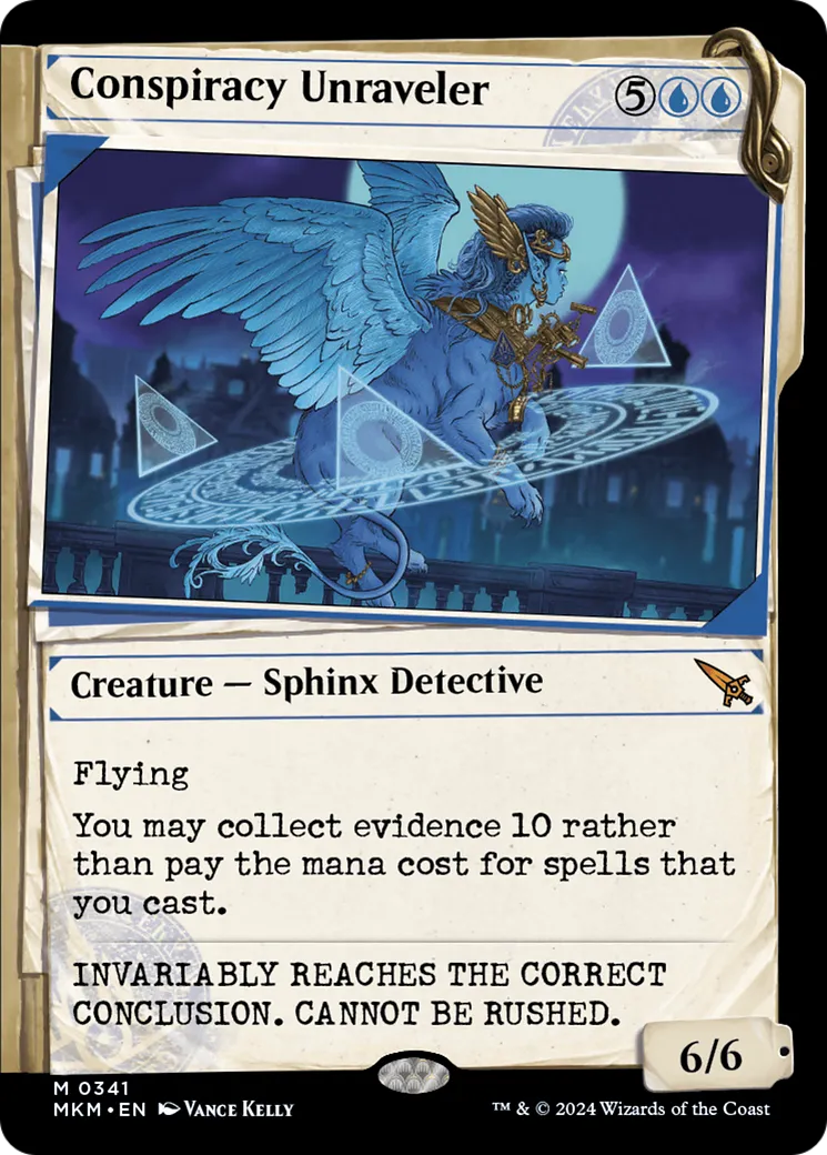 Conspiracy Unraveler — Murders at Karlov Manor — Magic: The Gathering