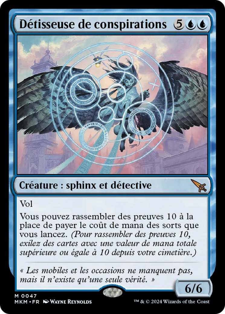 Détisseuse de conspirations — Murders at Karlov Manor — Magic: The Gathering