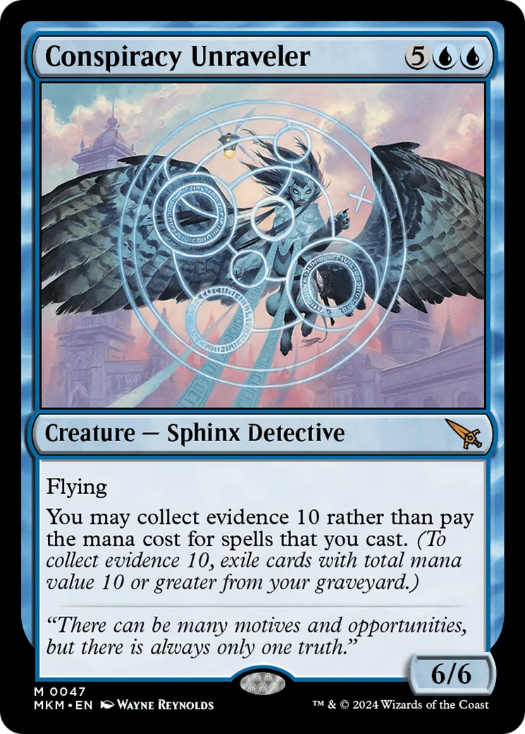 Conspiracy Unraveler — Murders at Karlov Manor — Magic: The Gathering