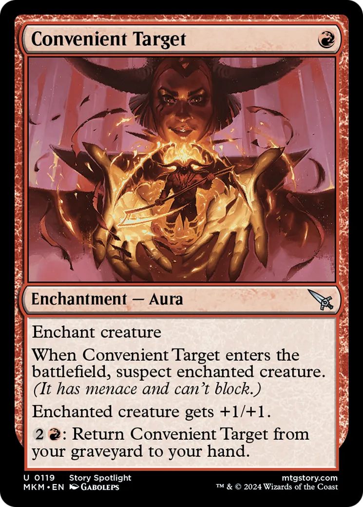 Cible pratique — Murders at Karlov Manor — Magic: The Gathering