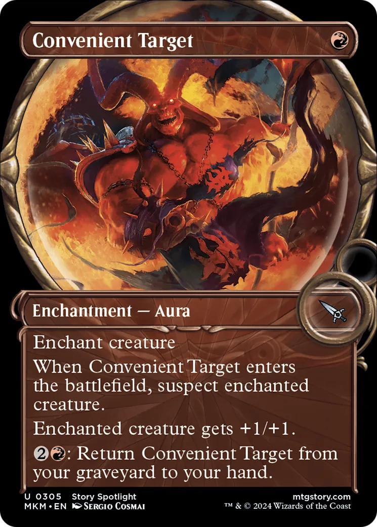 Convenient Target — Murders at Karlov Manor — Magic: The Gathering