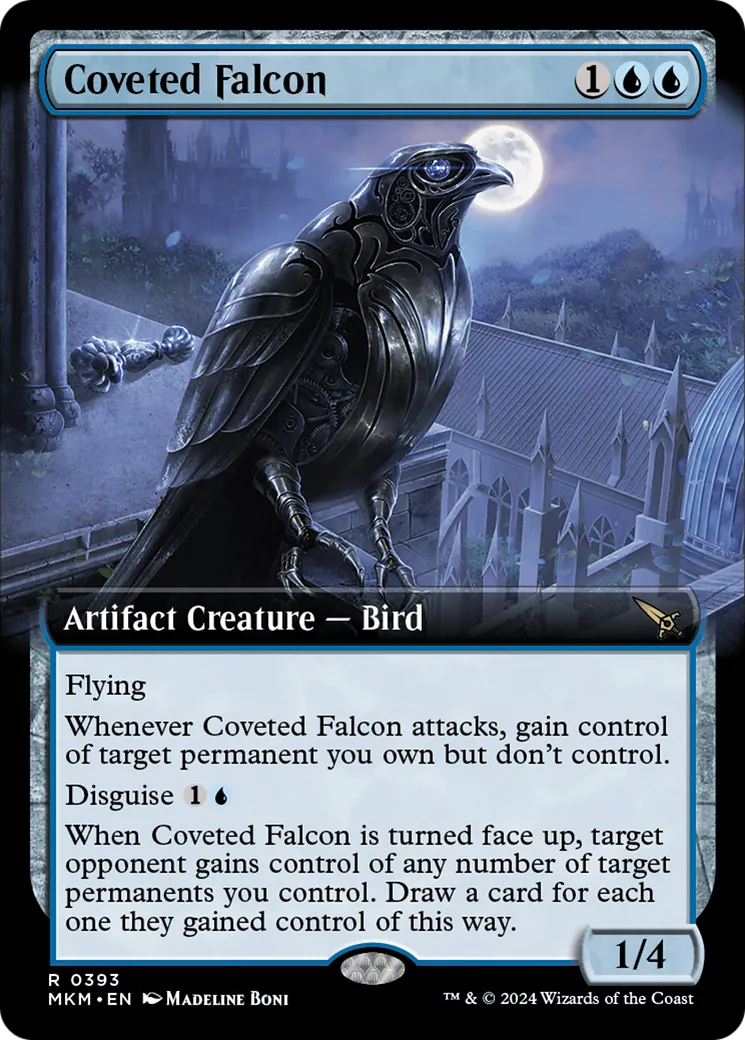 Coveted Falcon — Murders at Karlov Manor — Magic: The Gathering