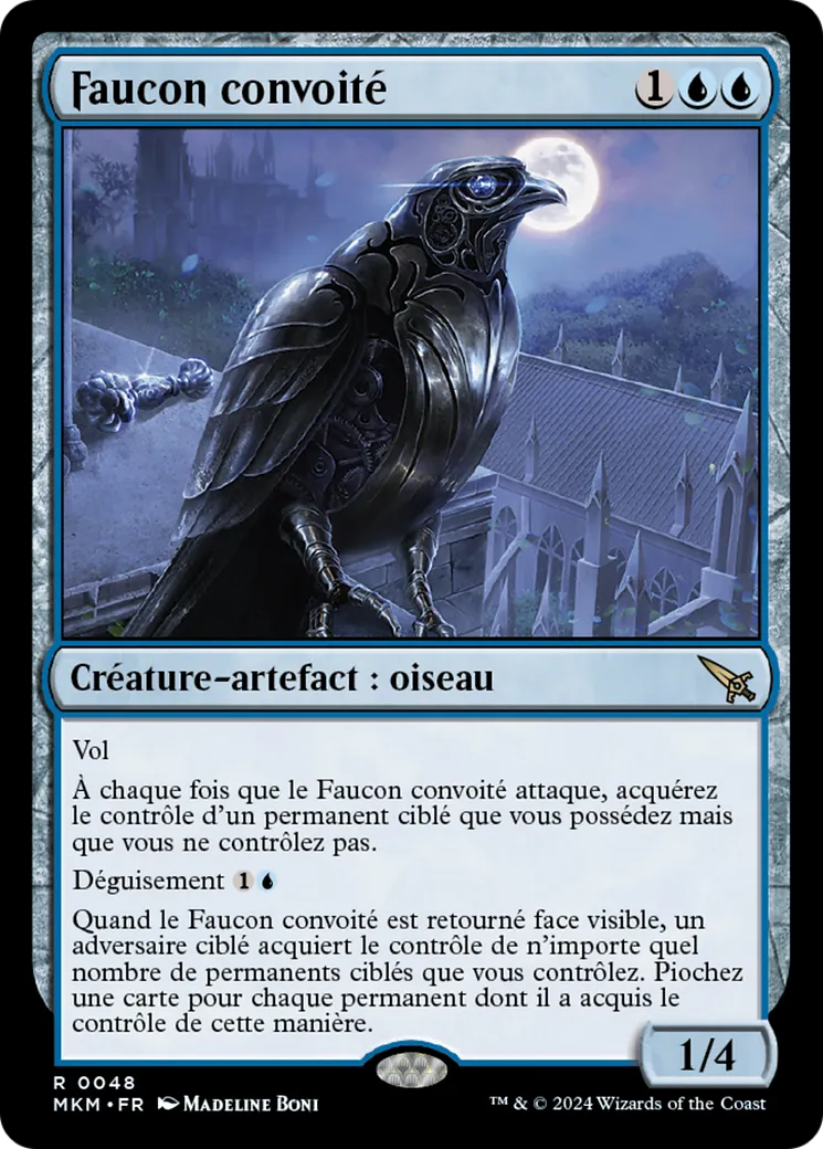 Faucon convoité — Murders at Karlov Manor — Magic: The Gathering
