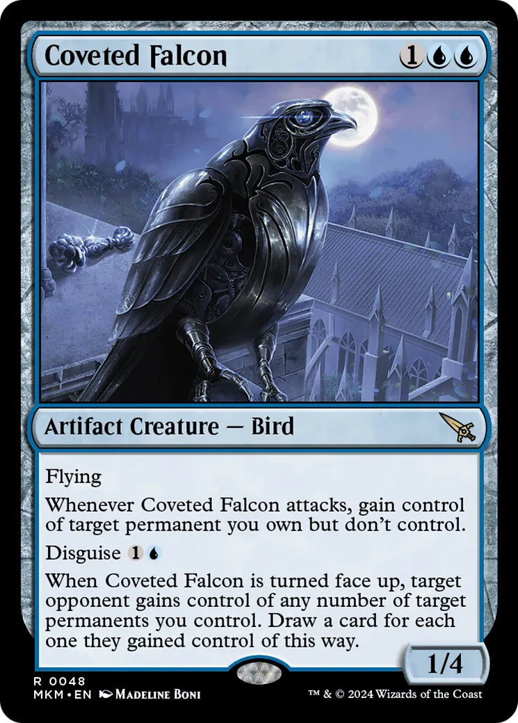 Faucon convoité — Murders at Karlov Manor — Magic: The Gathering