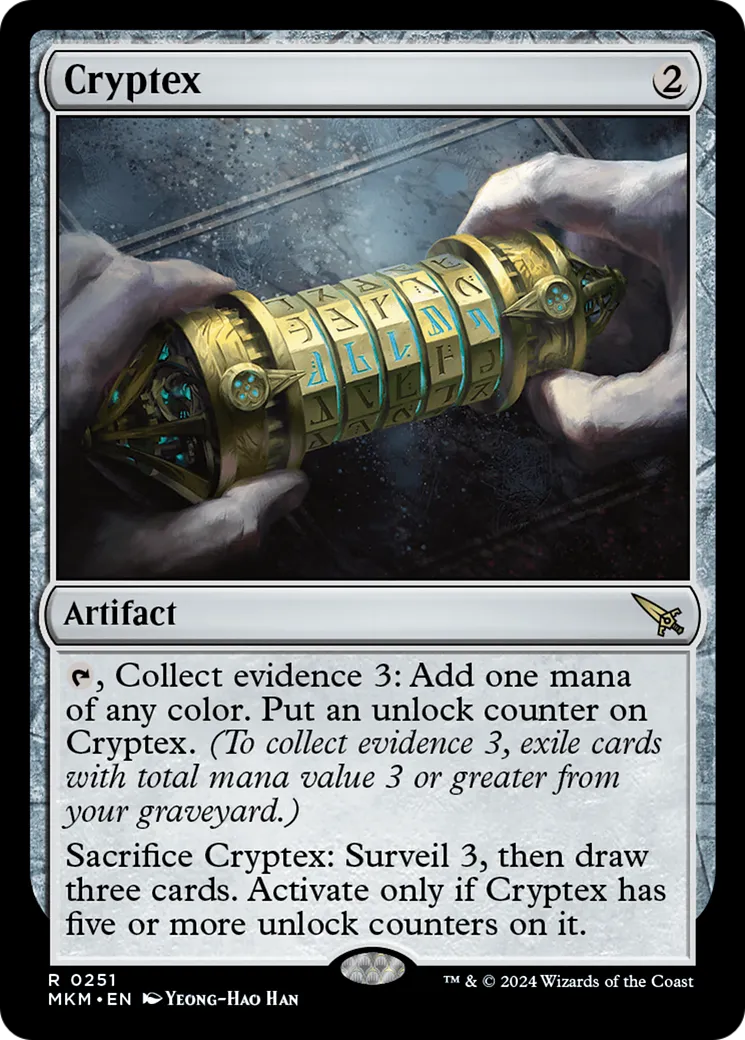 Cryptex — Murders at Karlov Manor — Magic: The Gathering