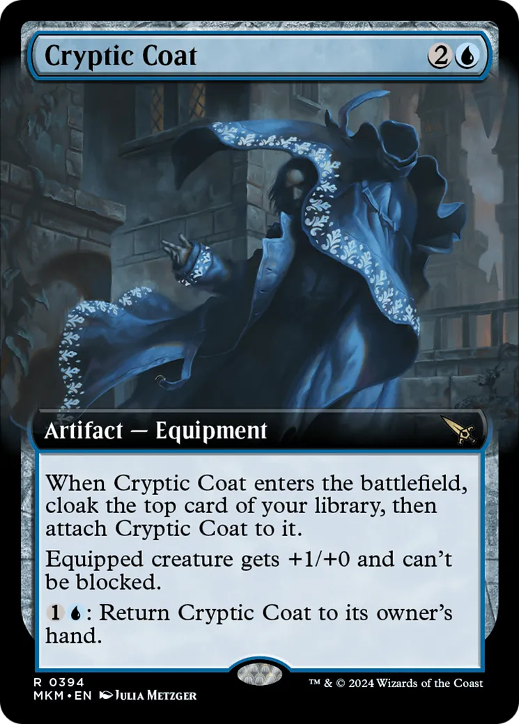 Cryptic Coat — Murders at Karlov Manor — Magic: The Gathering