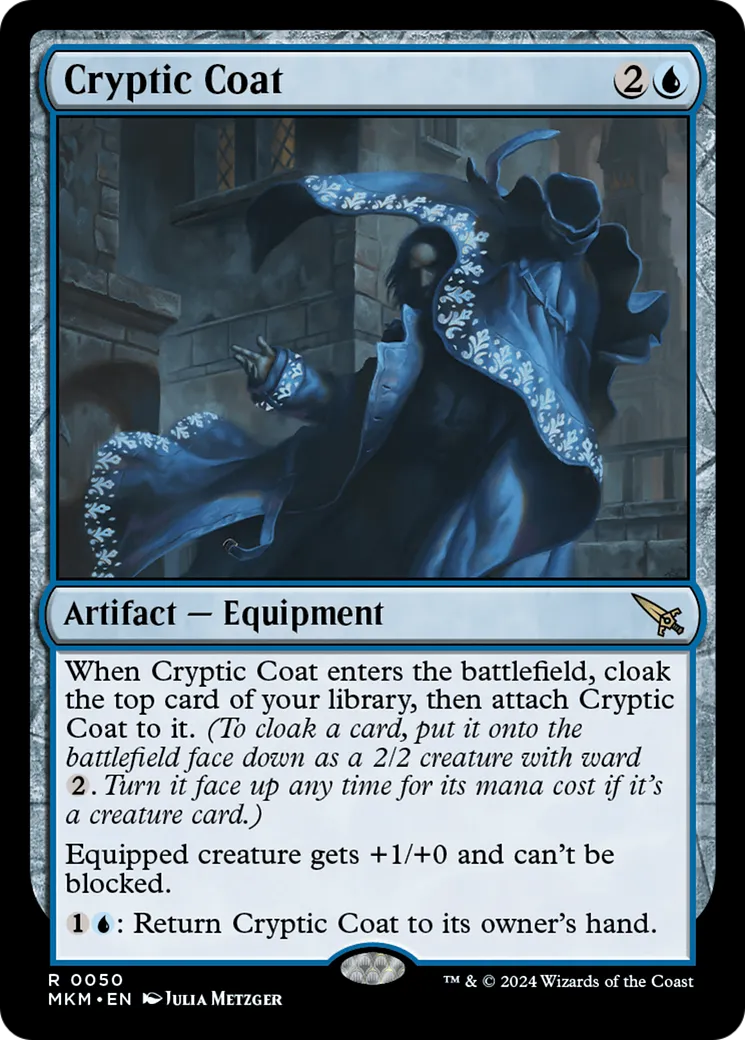 Cryptic Coat — Murders at Karlov Manor — Magic: The Gathering