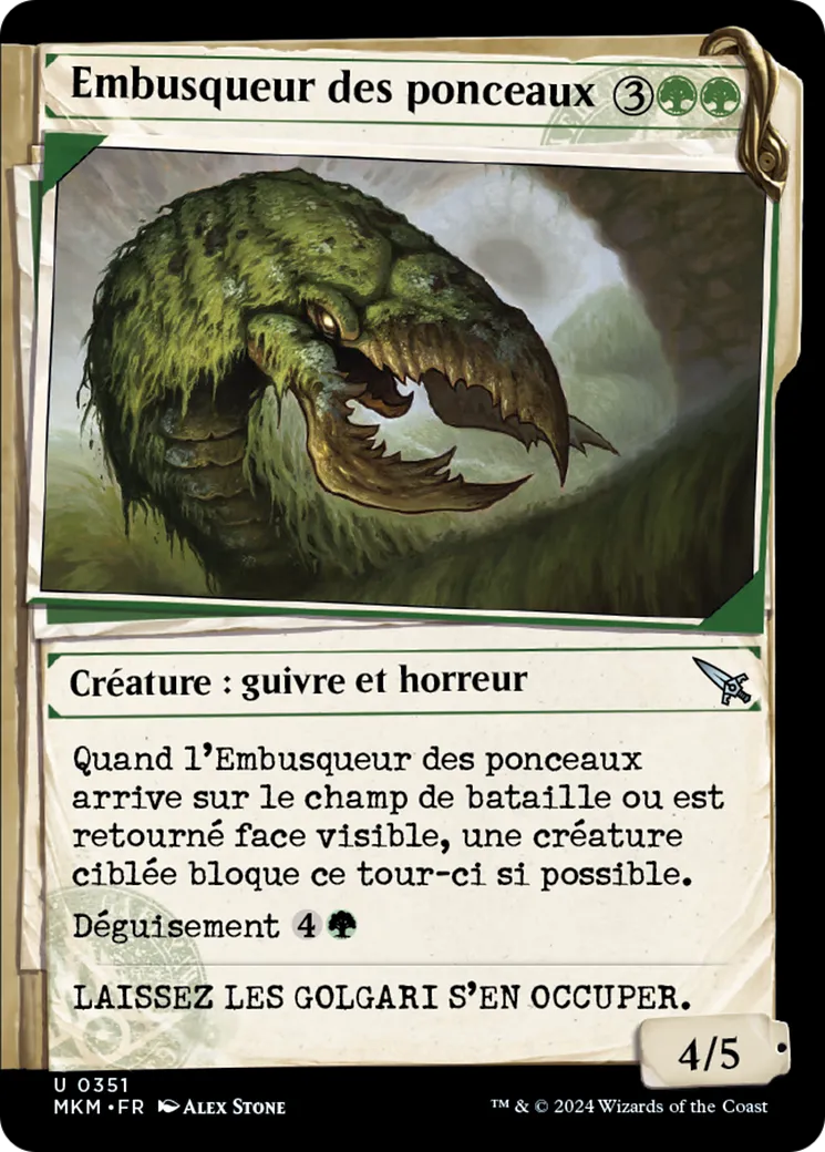 Embusqueur des ponceaux — Murders at Karlov Manor — Magic: The Gathering