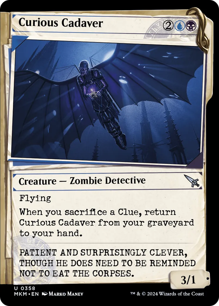 Curious Cadaver — Murders at Karlov Manor — Magic: The Gathering