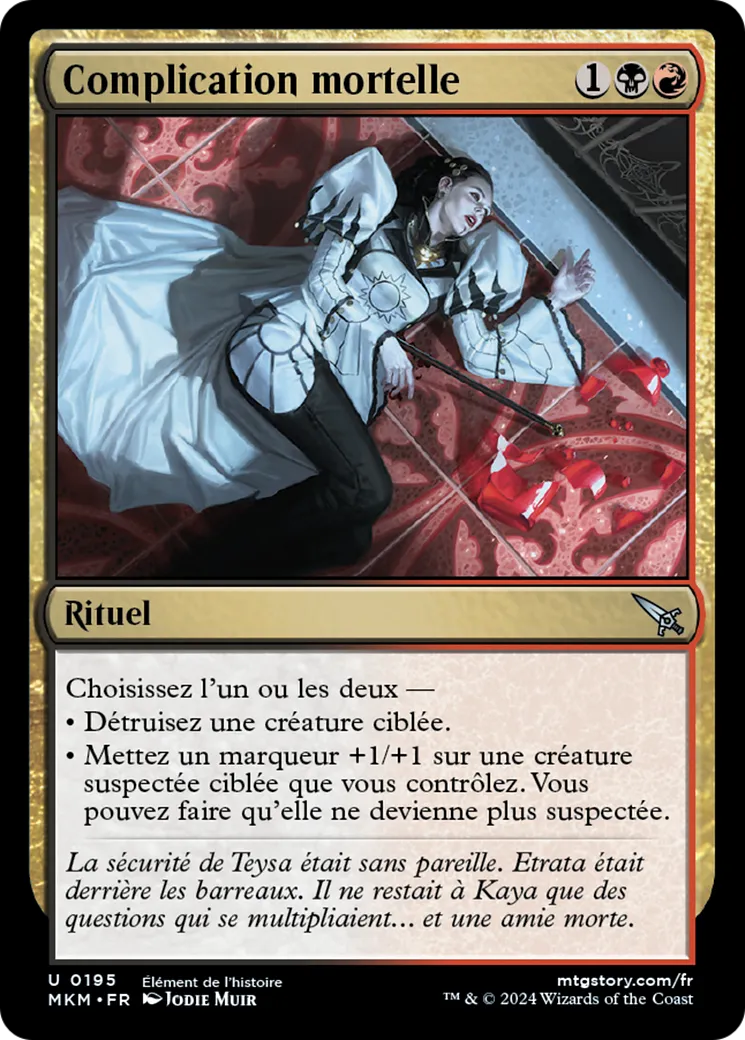 Complication mortelle — Murders at Karlov Manor — Magic: The Gathering