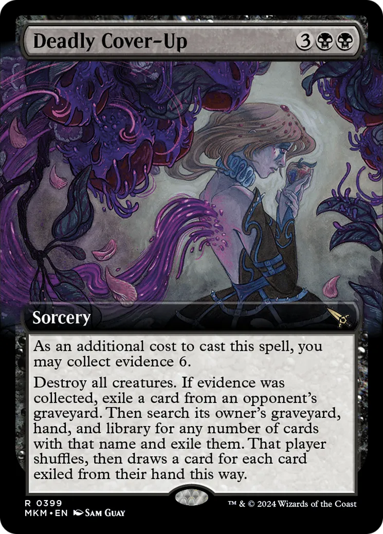 Deadly Cover-Up — Murders at Karlov Manor — Magic: The Gathering