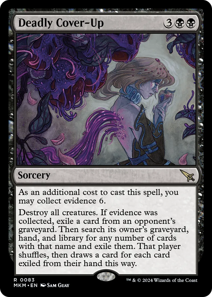 Deadly Cover-Up — Murders at Karlov Manor — Magic: The Gathering