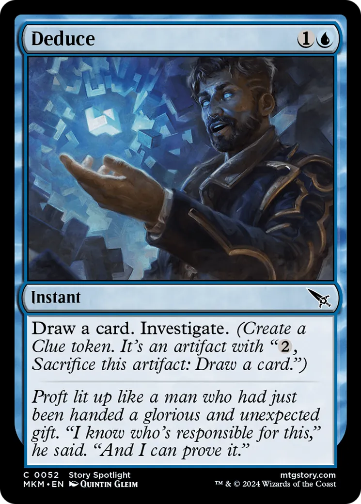 Deduce — Murders at Karlov Manor — Magic: The Gathering