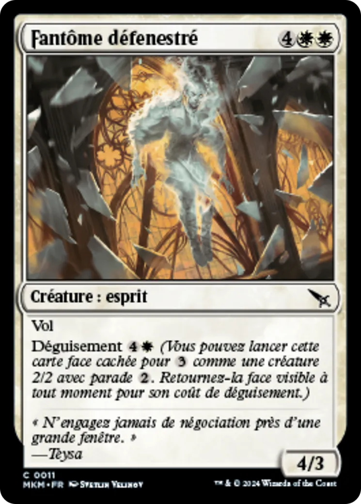 Fantôme défenestré — Murders at Karlov Manor — Magic: The Gathering
