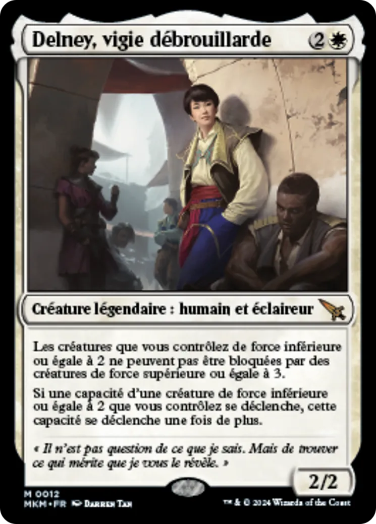 Delney, vigie débrouillarde — Murders at Karlov Manor — Magic: The Gathering