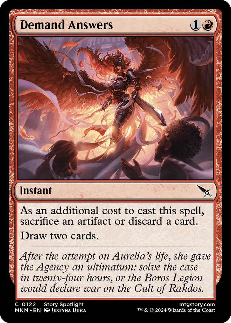 Demand Answers — Murders at Karlov Manor — Magic: The Gathering