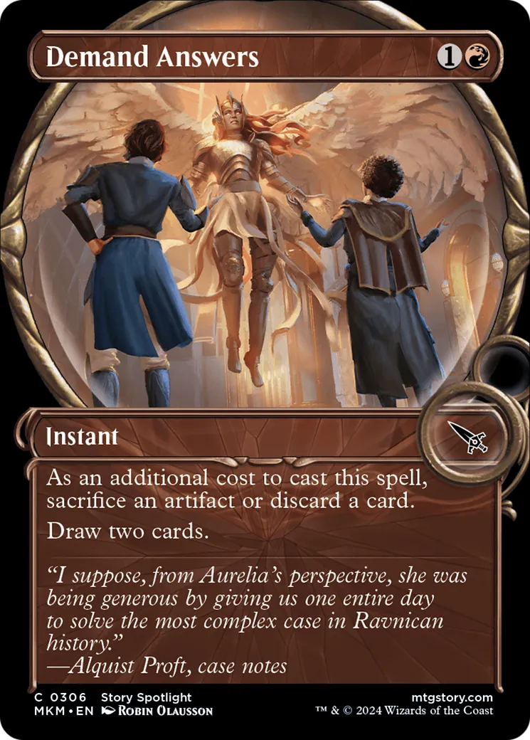 Demand Answers — Murders at Karlov Manor — Magic: The Gathering
